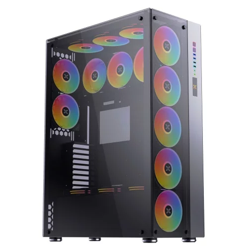 Корпус Xigmatek Elysium II (Super EATX, Left/ Right/ Top Tempered Glass) EN41617