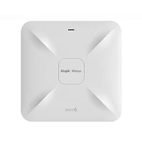 Ruijie Reyee AX3200 Wi-Fi 6 Multi-Gigabit Ceiling Mount AP1 2.5Gbps RJ45 port, 1 Gigabit RJ45 port, Built-in antennas, dual-band 2.4GHz/ 5GHz, 4x4802.11ax, 802.11ac wave2/ wave1, Up to 3200Mbps access r (RG-RAP2260(E))
