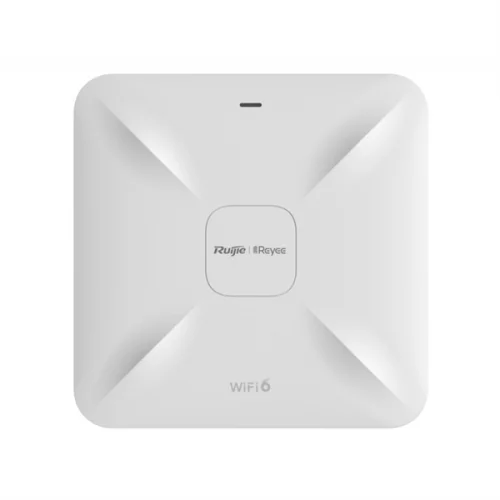 Ruijie Reyee AX3200 Wi-Fi 6 Multi-Gigabit Ceiling Mount AP1 2.5Gbps RJ45 port, 1 Gigabit RJ45 port, Built-in antennas, dual-band 2.4GHz/ 5GHz, 4x4802.11ax, 802.11ac wave2/ wave1, Up to 3200Mbps access r (RG-RAP2260(E))