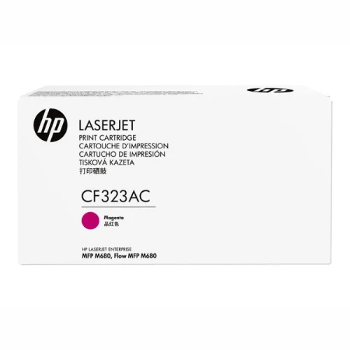 Картридж HP 653A, пурпурный / 16500 страниц для CLJ M680dn/ M680 (белая упаковка) (CF323AC)