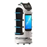 Сервисный робот-доставщик PuduRobotics модели BellaBot Pro (цвет: белый) (BELLABOT PRO (WHITE))