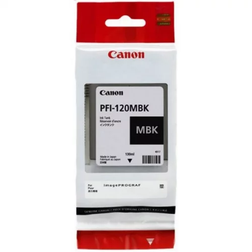 Картридж/ INK TANK PFI-120 MATTE BLACK (2884C001)