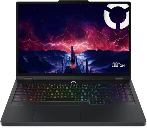 Ноутбук Lenovo Legion Pro 5 16AFR10 16 WQXGA OLED 500N 165Hz/ R9-9955HX/ 32Gb/ 1Tb SSD/ RTX 5060 8Gb/ DOS/ Eclipse Black (83F2000ARK)