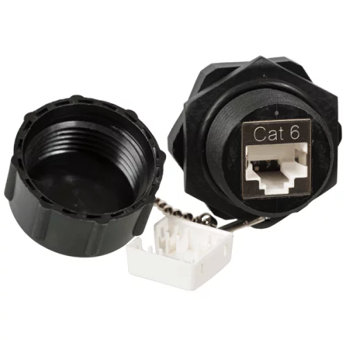 Индустриальный модуль Keystone, RJ45, cat.6, STP, 180 градусов, IP68 (LAN-OK45S6/ 180-WP) (LAN-OK45S6/180-WP)