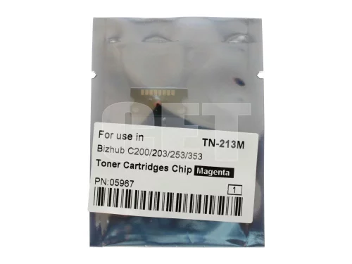 Чип картриджа для KONICA MINOLTA Bizhub C200/ C200E/ C203/ C253/ C353 (CET) Magenta, (WW), 20000 стр., (унив.), CET5967