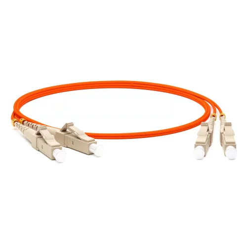FC-D2-50-LC/ PR-LC/ PR-H-5M-LSZH-OR Патч-корд волоконно-оптический (шнур) MM 50/ 125, OM2, LC-LC, 2.0 мм, duplex, LSZH, 5 м (002433) (FC-D2-50-LC/PR-LC/PR-H-5M-LSZH-OR)