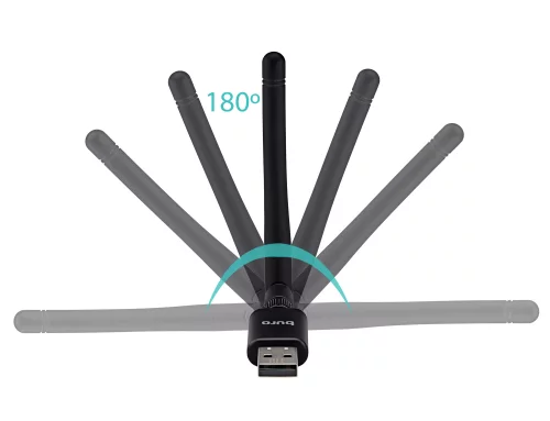 Адаптер USB Buro BU-BT40C BT4.0+EDR class 1 100м черный (BT40С) фото 8