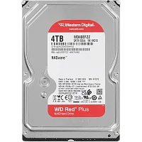Жесткий диск/ HDD WD SATA3 4Tb NAS Red Plus 5400 128Mb 1 year warranty (WD40EFZZ)