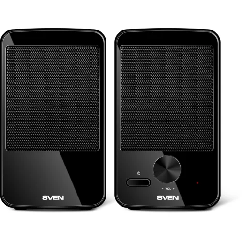 SVEN 312, чёрный, USB, акустическая система 2.0, мощность 2х2 Вт(RMS) (SV-012540)