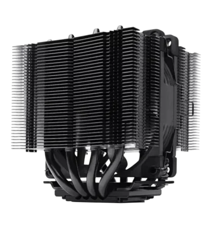 Кулер для процессора/ CPU Cooler Noctua NH-D9L chromax.black (88W, 4-pin PWM, 110mm, Al/Cu, 4x6mm, 1x92x92x25mm, 46.44CFM, 22.8dBA, 2000RPM, S: 1851/1700/1200/115X, AM5/AM4, Black)