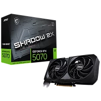Видеокарта PCIE16 RTX5070 12GB RTX 5070 12G SHADOW 2X MSI