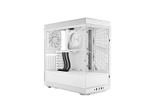 Корпус без блока питания/ Case HYTE Y40, Midi-Tower, TG, no fans, 2xUSB-A 3.2, 1xUSB Type-C, ATX, mATX, mITX Snow White (CS-HYTE-Y40-WW)