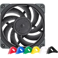 Кулер для корпуса/ Case Cooler Noctua NF-A12x25 PWM chromax.black.swap (120x120x25mm, 4-pin PWM, 60.09CFM, 22.6dBA, 2000RPM, Black)