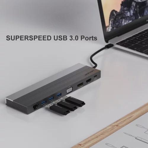 Док-станция WAVLINK USB-C 4K (WL-UMD03) фото 3