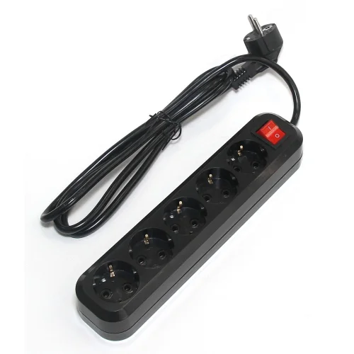 5bites SP5B-350 Сетевой фильтр 5S / 3*1.5MM2 / 16A / ABS / 5M / BLACK