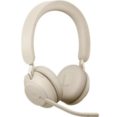 Гарнитура Jabra Evolve2 65, Wireless Link380c MS Stereo Beige (26599-999-898)