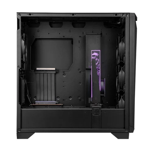 Корпус MSI MPG GUNGNIR 300P AIRFLOW 2xUSB 3.2 Gen 1, 1xUSB 3.2 Gen2 Type-C, 4x120mm PWM black Fan, 1x80mm Fan, 2x 6015 Fan, MPG PCI-E 4.0 X16 RISER CABLE, Tempered Glass Window (306-7G21P21-W57) фото 3