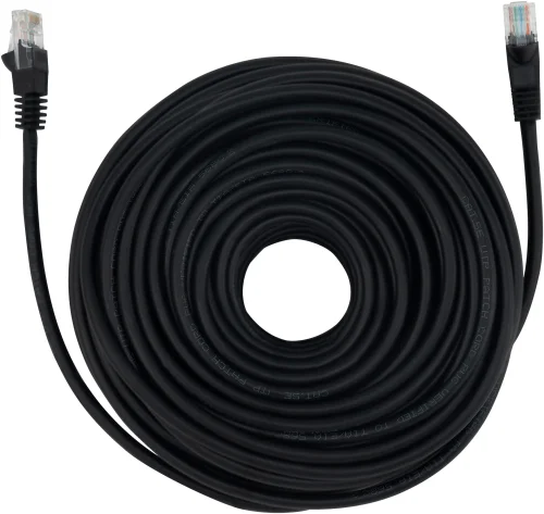 Патч-корд Buro UTP 4 пары cat.5E CCA molded 30м черный RJ-45 (m)-RJ-45 (m) (1645956) (1645956#MLN)