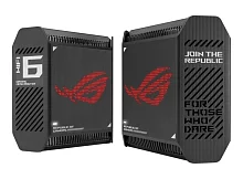 ASUS ROG GT6(B-2-PK)/ / 2 access point / 802.11ax, 574 + 4804Mbps, 2,4 + 5 gGz, black ; 90IG07F0-MU9A20
