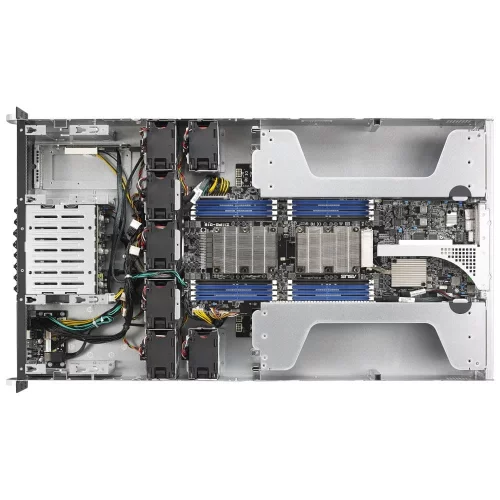 Серверная платформа ASUS ESC4000 G4S/ x16RAM/ noHDD (up 8LFF)/ noODD/ iC621/ 2x GbE/ 2x 2200W PSU (90SF0071-M03420) фото 4