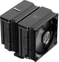 Кулер для процессора Ocypus Iota A62 BK, 2x120mm FAN, Display Panel, 6 HEAT PIPES, 4-PIN PWM, 500-2000 RPM, 29DBA, FDB, LGA115X/1200/1700/18XX, AM4/AM5