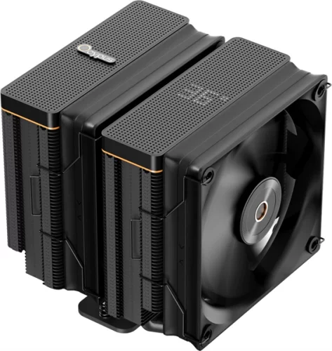 Кулер для процессора Ocypus Iota A62 BK, 2x120mm FAN, Display Panel, 6 HEAT PIPES, 4-PIN PWM, 500-2000 RPM, 29DBA, FDB, LGA115X/1200/1700/18XX, AM4/AM5