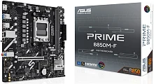 Материнская плата ASUS PRIME B850M-F, AM5, B850, 2*DDR5, 4*SATA, 2*M.2, 4*USB 3.2, 4*USB 2.0, 3*PCIx16, 2*PCIx1, DP+HDMI, mATX; 90MB1N90-M0EAY0