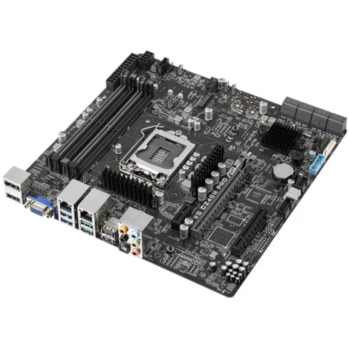 Материнская плата ASUS WS C246M PRO/ SE 1х LGA 1151, C246, DIMM, 4х DDR4, 8х SATA3, 2х USB 2.0, 2х USB 3.0, 2х USB 3.1, 2xGb Lan, 1х Display Port, 1х D-Sub (VGA) mATX (90SW00F0-M0EAY0) фото 4