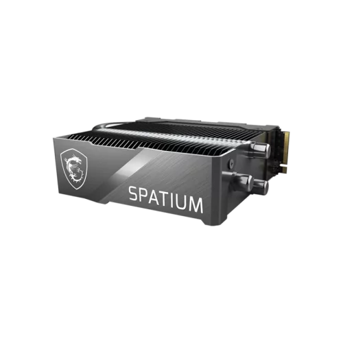 MSI SSD SPATIUM M580 FROZR, 4000GB, M.2(22x80mm), NVMe, PCIe 5.0 x4, 3D TLC, R/W 14100/12600, IOPs -/-, DRAM buffer 8192, TBW 3000, DWPD 0.38, with Heat Spreader (5 лет) (S78-440R110-P83)