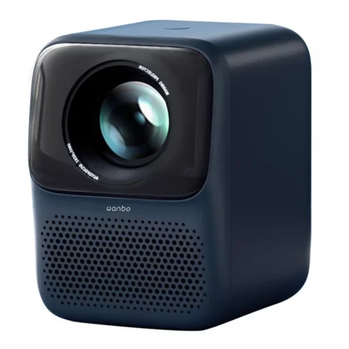 Проектор Wanbo Projector T2 max blue (LCD, 1920x1080, 450Lm, 1.2:1, 3000:1, Smart TV, Android 9.0, 1+16GB, HDMI, USB, Wi-Fi, BT) (6970885350351) фото 3