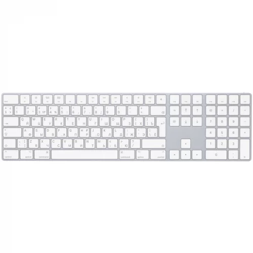 Беспроводная клавиатура Apple Magic Keyboard (MQ052RS/A) (MQ052RS/A) Apple Magic Keyboard with Numeric Keypad- Russian (MQ052RS/A)