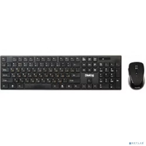 Dialog Клавиатура + мышка KMROP-4030U Pointer RF 2.4G - USB {Беспроводной набор, радиоклавиатура + опт. радиомышь 6D}