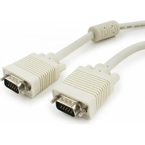 Gembird/ Cablexpert CC-PPVGA-15m, Кабель VGA Premium ,15M/ 15M,15м, двойн. экран,феррит. кольца,пакет