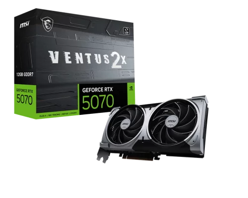 Видеокарта/ GeForce RTX 5070 12G VENTUS 2X