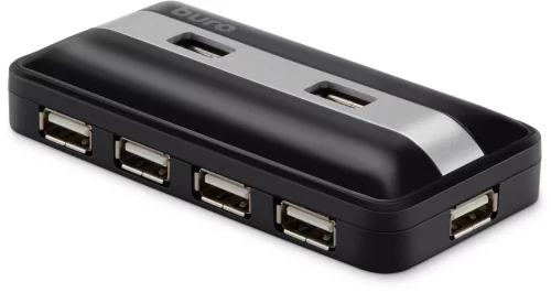 Разветвитель USB 2.0 Buro BU-HUB7-U2.0 7порт. черный фото 2