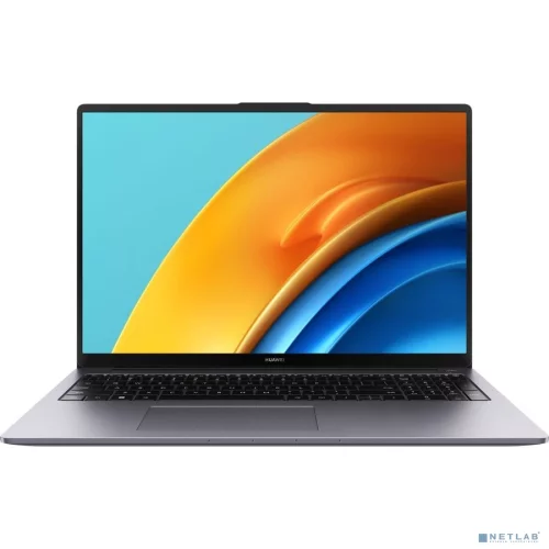 Ноутбук Huawei MateBook D16 (53013JHP) Ноутбук Huawei MateBook D 16 Core i5 12500H 16Gb SSD512Gb Intel Iris Xe graphics 16 IPS (1920x1200) Windows 11 Home grey WiFi BT Cam (53013JHP)