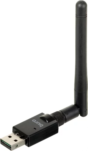 Адаптер USB Buro BU-BT50C BT5.0+EDR class 1 100м черный фото 6