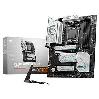 Материнская плата/ MB MSI AMD X670 sAM5, 4xDDR5(256GB), HDMI 2.1/DP, 1xPCIe 5.0x16, 1xPCIe 4.0x16, 1xPCIe 3.0x16, 1xPCIe 3.0, 1xLAN (2.5GbE), Wi-Fi, BT, 4xSATA 6Gb/s, 4xM.2, 1xUSB-C, 7xUSB 3.2, 4xUSB 2.0, ATX (X670E GAMING PLUS WIFI)