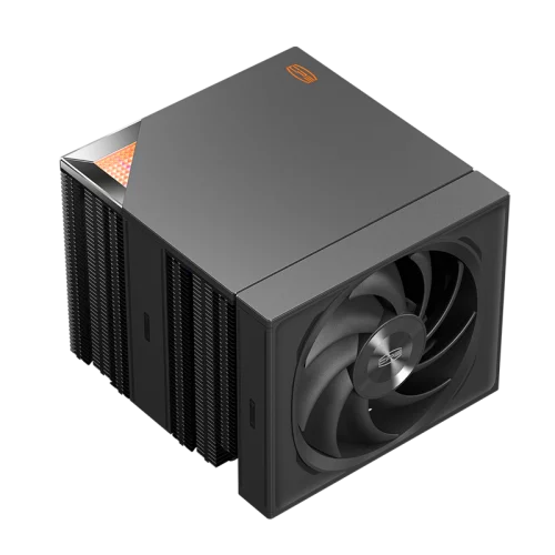 Кулер для процессора/ CPU Cooler PCCooler RZ820 BK (289W, 4-pin PWM, 165mm, Al/Cu, 4x8mm+4x6mm, 1x140mm+1x150mm, 71.9CFM/86.7CFM, 27.1dBA/32dBA, 1500RPM/2200RPM, S: 1851/1700/1200/20XX/115X, AM5/AM4,
