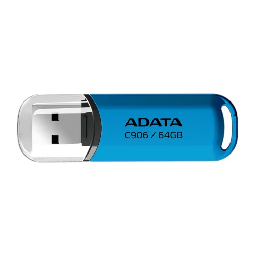 Флеш Диск A-DATA 64GB [AC906-64G-RWB] Classic C906, USB 2.0, Синяя