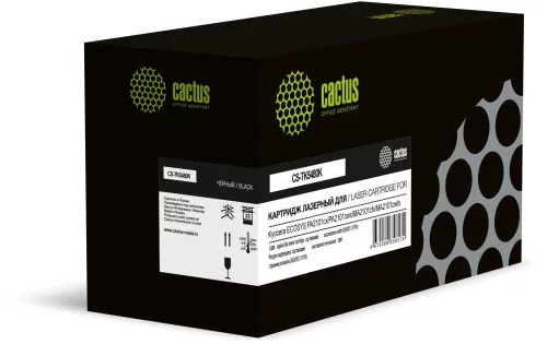 Картридж лазерный Cactus CS-TK5480K черный (1250стр.) для Kyocera ECOSYS PA2101cx/PA2101cwx/MA2101cfx/MA2101cwfx с чипом