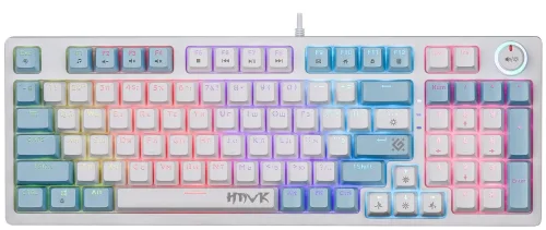 Клавиатура MECHANICAL HAWK GK-418 RU RGB 45421 DEFENDER