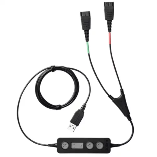 Адаптер Jabra LINK 265 Supervisor Y-шнур, USB 2.0 на 2xQD (265-09)