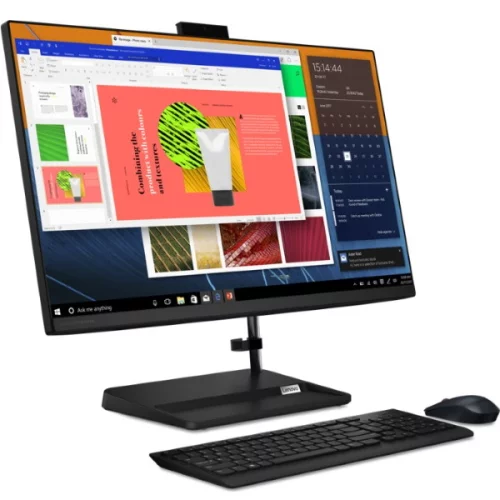 Моноблок Lenovo IdeaCentre AIO 3 27ALC6 27 FHD, Ryzen 7 5700U, 8GB, 512GB SSD, DVD-RW, BT, WiFi, Win11 [F0FY00A5RK] фото 2