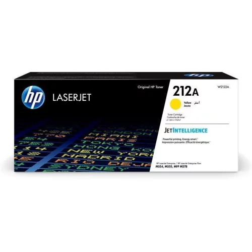 Тонер-картридж/ HP 212A Yellow Original LaserJet Toner Cartridge (W2122A)