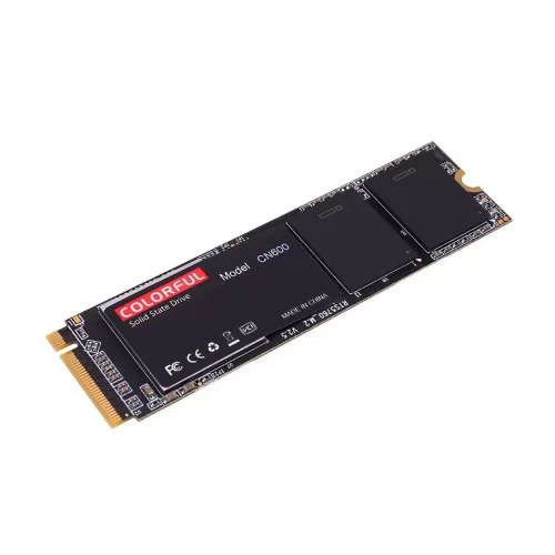 Твердотельный накопитель SSD Colorful CN600 M.2 2280 256GB Client SSD PCIe Gen3x4 with NVMe, 1800/ 1000, IOPS CN600 256GB 200/ 180K, MTBF 1M, 3D NAND, DRAM-less, 80TBW, 0,29DWPD, RTL (070265) {50}