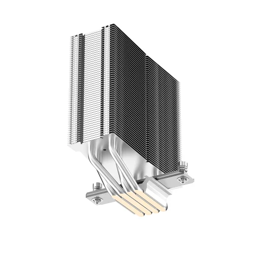 Кулер для процессора/ CPU Cooler SAMA A40L (240W, 4-pin PWM, 152mm, 4x6mm, ARGB, 1x120mm, 78CFM, 29dBA, 2200RPM, S: 1851/ 1700/ 1200/ 115X, AM5/ AM4, silver) (A40-XXWAYXOX-G) фото 4