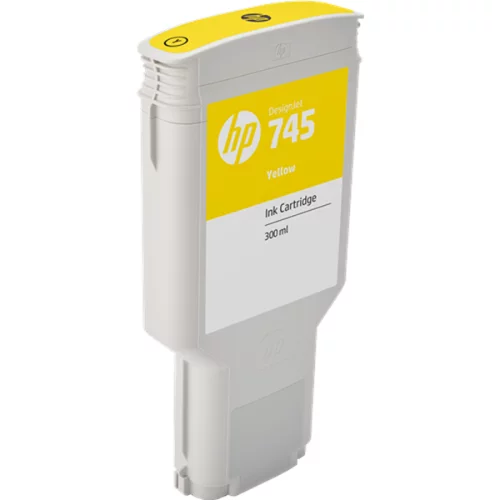 Cartridge HP 745 Желтый для HP DesignJet, 300ml (F9K02A) (F9K02A) Картридж/ HP 745 300-ml Yellow Ink Cartridge (F9K02A) фото 2