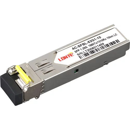 WDM SFP module, 1.25G, 1550Tx/ 1310Rx, 10KM, DDM,LC (AC-SFBL-53G1-10)
