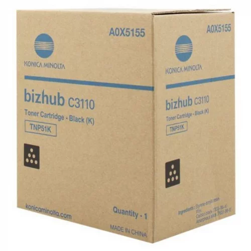 Тонер Konica-Minolta, черный, 5000 стр., для bizhub C3110 (A0X5155)
